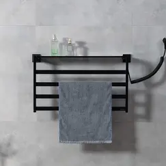 Электрический полотенцесушитель Black&White N-333W/B