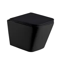 Унитаз подвесной WeltWasser GELBACH 004 MT BL черный матовый