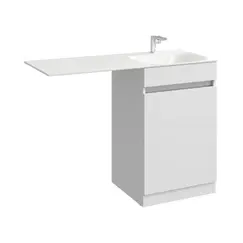 Тумба напольная с корзиной для белья AQWELLA Форма