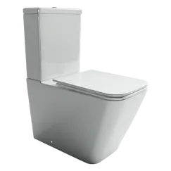 Напольный пристенный унитаз  Ceramica Nova Cubic CN1803