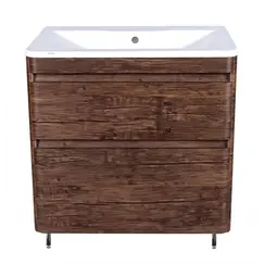 Тумба напольная с раковиной Style Line Атлантика , Люкс старое дерево, PLUS