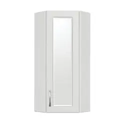 Шкаф с зеркальной вставкой Style Line  угловой