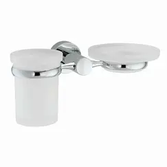 Держатель стакана и мыльницы WasserKRAFT Donau K-9400 K-9426