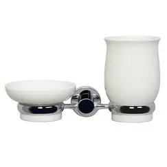 Держатель стакана и мыльницы WasserKRAFT  K-24226