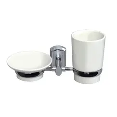 Держатель стакана и мыльницы WasserKRAFT  K-28126