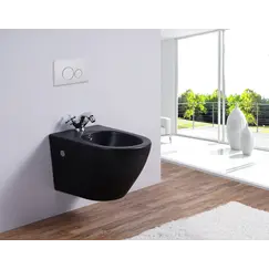 Биде ESBANO LIRIO черный, 48x36,5x31,5 см