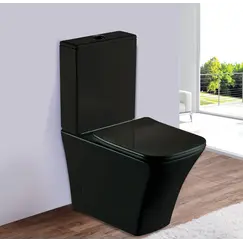 Унитаз напольный ESBANO CRISAN (черный матовый)