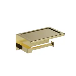 Бумагодержатель с полкой для телефона Timo Selene