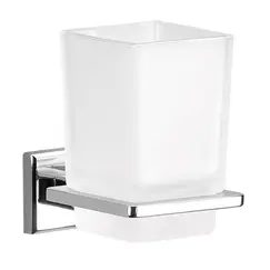 Gedy G-Colorado  настенный стеклянный стакан   хром