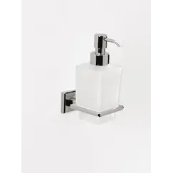 Gedy G-Colorado  настенный стеклянный дозатор   хром