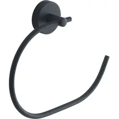 Gedy G-Eros  полотенцедержатель - полукольцо, черный матовый