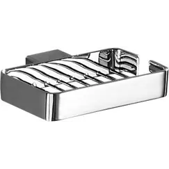 Gedy G-Lounge  настенная металлическая мыльница - решетка   хром