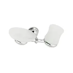 Stil Haus Elite  настенные стеклянные мыльница + стакан   бронза