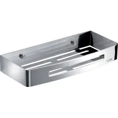 Gedy  решётка прямоугольная 1-уровневая  длина 30 см   хром