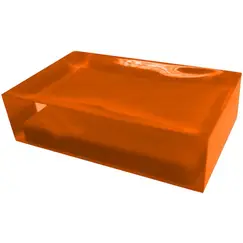 Gedy G-Rainbow  настольная мыльница   оранжевый