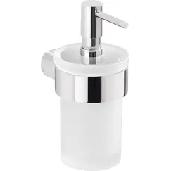 Gedy G-Pirenei  настенный стеклянный дозатор   хром