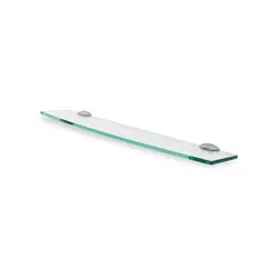 Стеклянная полка Stil Haus Aria  хром