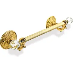 Stil Haus Noto Light  полотенцедержатель со стеклом Murano  длина 45 см  золото