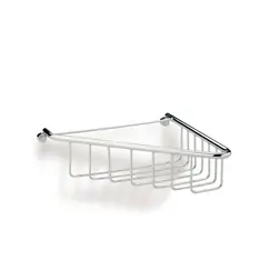 Stil Haus  решётка в ванную 1-уровневая угловая  высота 5 см   хром