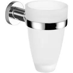 Gedy G-Demetra  настенный стеклянный стакан   хром