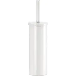 Gedy G-Flip  напольный металлический ёрш   белый матовый