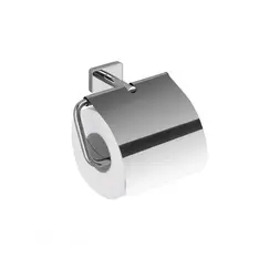 Gedy Minnesota бумагодержатель с крышкой  хром