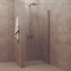 Душевая дверь в нишу Triton Уно прозрачное стекло, распашная