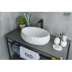 Накладная раковина для ванной Gid 9030wf