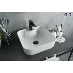 Накладная белая раковина для ванной Gid N9443
