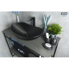 Накладная овальная раковина для ванной Gid Bm9811