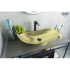 Накладная овальная раковина для ванной Gid Gd9811