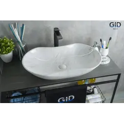 Накладная раковина для ванной под камень Gid Mnc503H012