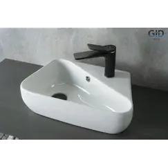 Подвесная белая раковина для ванной  Gid N9275L