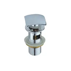 Донный клапан для раковины CeramaLux RD005 хром с переливом