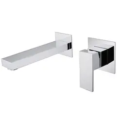 Смеситель ABBER Daheim AF8212 для раковины скрытого монтажа, хром