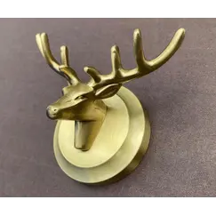 Bronze De Luxe Крючок настенный Олень