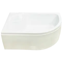 Душевой поддон Royal Bath  RB 8120BK ассиметричный высокий