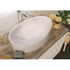 Раковина 1Marka  Roll 53 Polytitan