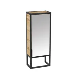 Пенал зеркальный 1Marka GRUNGE LOFT 35Н/П 1д