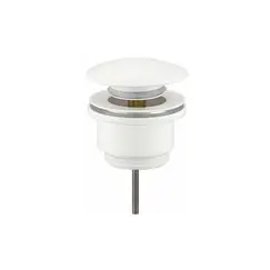 Донный клапан Gid G-60W белый универсальный