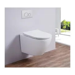 Унитаз подвесной ESBANO AMAPOLA (Matt White) 530x365x370