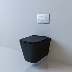 Унитаз подвесной ESBANO GARTEZ (Matt Black) 510x345x340