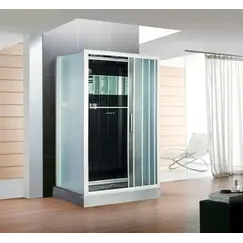 Душевая прямоугольная кабина с крышей ESG-3129CKR  120х90х210см