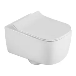 Подвесной унитаз Black&White W-730 (500x350x360)