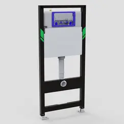 Инсталляция Black&White WI -0900 для подвесных унитазов без кнопки