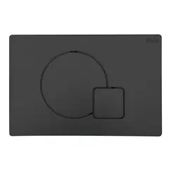 Клавиша смыва Black&White WPI-09522 матовый черный