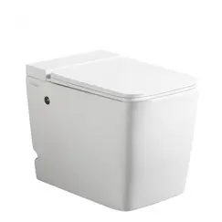 Унитаз ABBER Rechteck AC1212P приставной белый с импульсным смывом