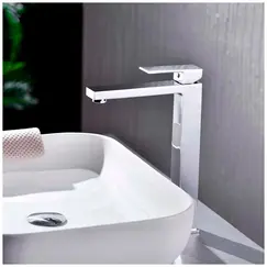 Смеситель для накладной раковины ACWEN W-2102A-2 хром