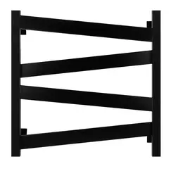 Полотенцесушитель Secado Мирано плюс ,водяной, ЧЕРНЫЙ МАТОВЫЙ