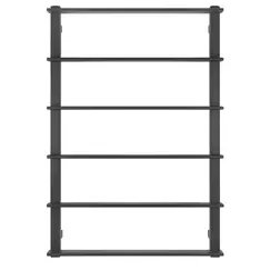 Полотенцесушитель Secado Лорето водяной, ЧЕРНЫЙ МАТОВЫЙ